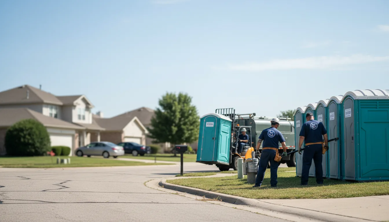 Porta Potty Rental in Bellefontaine, OH near me